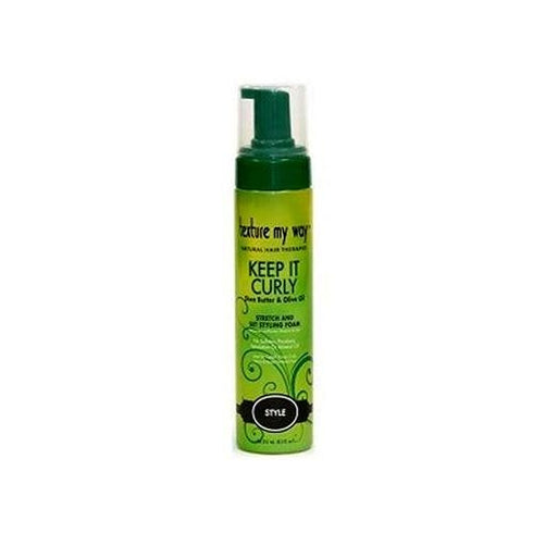 Texture My Way Keep It Curly Stretch And Set Styling Foam  251ml